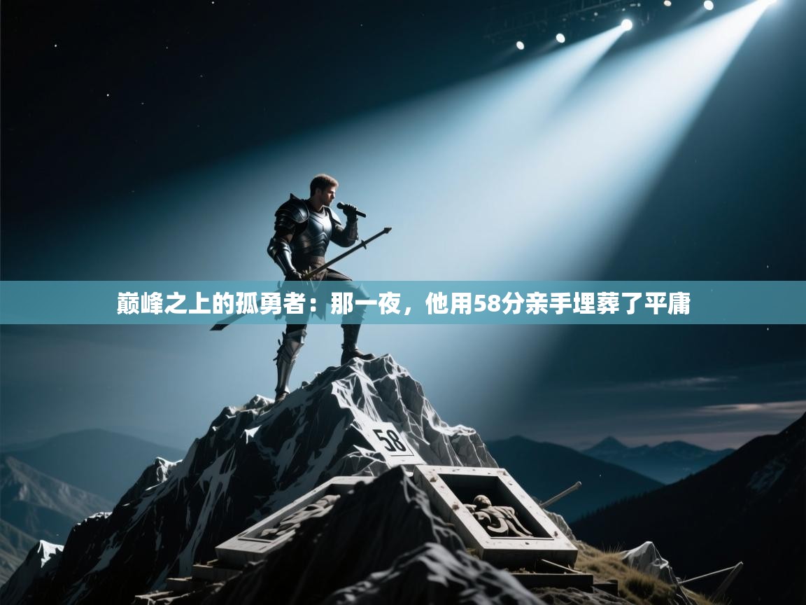 巅峰之上的孤勇者：那一夜，他用58分亲手埋葬了平庸